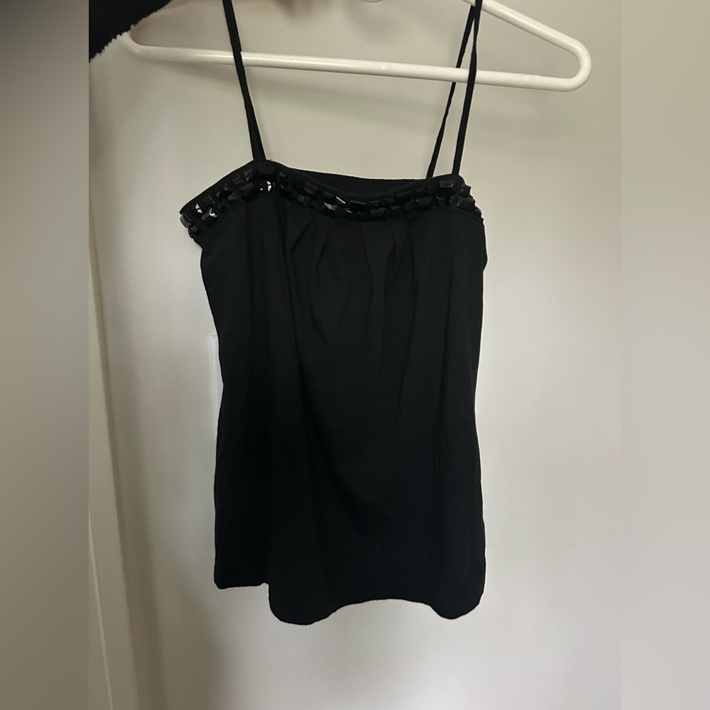 Embellished Spaghetti Strap Top